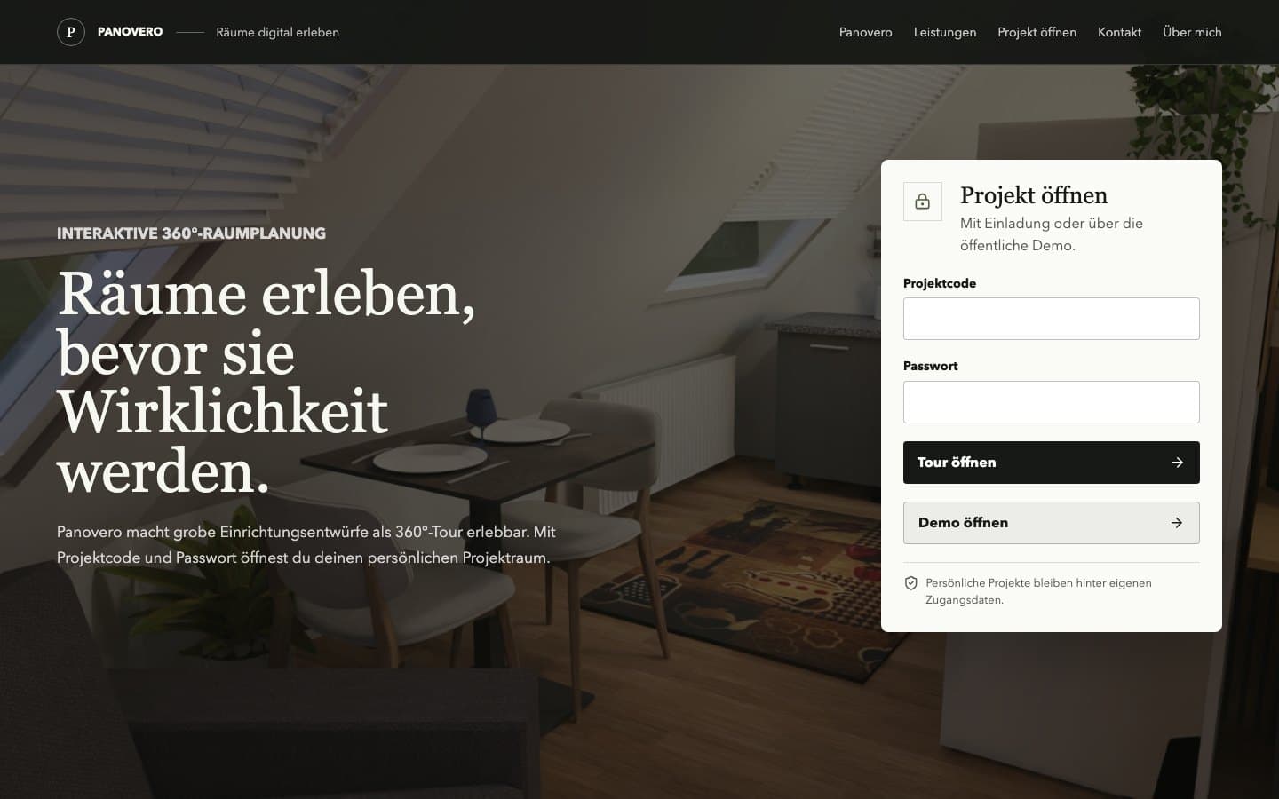 Screenshot Panovero